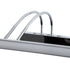 GloboStar® LAURA 60426 Μοντέρνο Φωτιστικό Τοίχου - Απλίκα Καθρέπτη Μπάνιου - Πίνακα LED 12W 1400lm 120° AC 220-240V IP44 Μ60 x Π27 x Υ13cm - Φυσικό Λευκό 4500K - Χρώμιο Νίκελ - 3 Χρόνια Εγγύηση - ledmania.gr