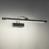GloboStar® LAURA 60426 Μοντέρνο Φωτιστικό Τοίχου - Απλίκα Καθρέπτη Μπάνιου - Πίνακα LED 12W 1400lm 120° AC 220-240V IP44 Μ60 x Π27 x Υ13cm - Φυσικό Λευκό 4500K - Χρώμιο Νίκελ - 3 Χρόνια Εγγύηση - ledmania.gr