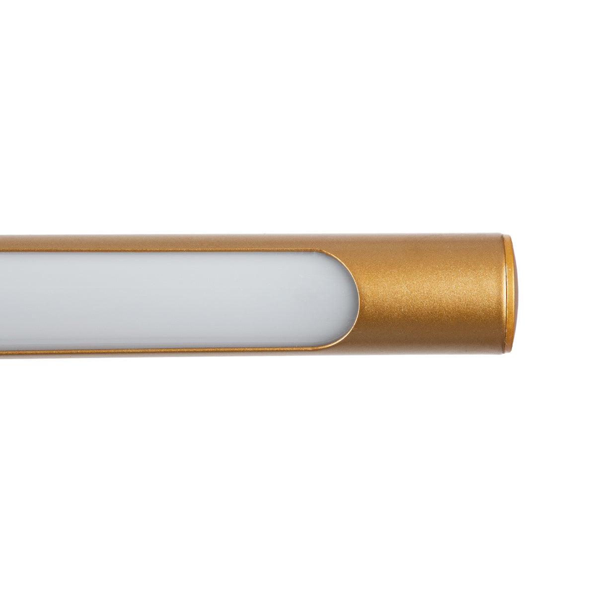 GLOBOSTAR® LAURA 60427 Μοντέρνο Φωτιστικό Τοίχου - Απλίκα Καθρέπτη Μπάνιου LED 12W 1400lm 120° AC 220-240V IP20 Φυσικό Λευκό 4500K - Lumileds SMD Chip & TÜV SÜD Driver - Χάλκινο - Μ60 x Π27 x Υ13cm - 3 Χρόνια Εγγύηση