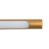 GLOBOSTAR® LAURA 60427 Μοντέρνο Φωτιστικό Τοίχου - Απλίκα Καθρέπτη Μπάνιου LED 12W 1400lm 120° AC 220-240V IP20 Φυσικό Λευκό 4500K - Lumileds SMD Chip & TÜV SÜD Driver - Χάλκινο - Μ60 x Π27 x Υ13cm - 3 Χρόνια Εγγύηση