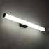 GLOBOSTAR® MABEL 60428 Μοντέρνο Φωτιστικό Τοίχου - Απλίκα Καθρέπτη Μπάνιου LED 12W 1400lm 240° AC 220-240V IP44 Φυσικό Λευκό 4500K - Lumileds SMD Chip & TÜV SÜD Driver - Μαύρο Ματ & Λευκό - Μ60 x Π10 x Υ5cm - 3 Χρόνια Εγγύηση - ledmania.gr