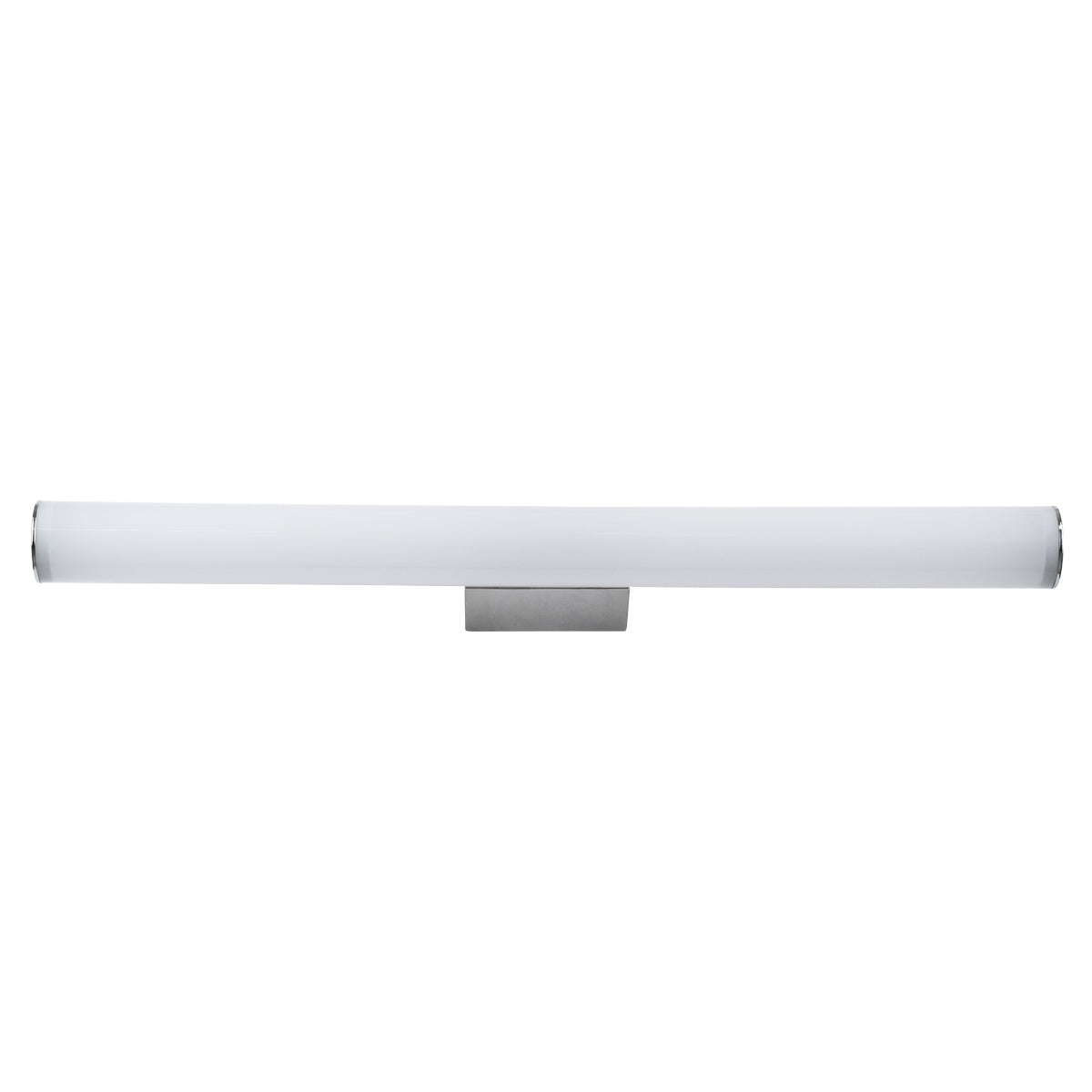 GloboStar® MABEL 60430 Μοντέρνο Φωτιστικό Τοίχου - Απλίκα Καθρέπτη Μπάνιου - Πίνακα LED 12W 1400lm 270° AC 220-240V IP44 Μ60 x Π10 x Υ5cm - Φυσικό Λευκό 4500K - Χρώμιο Νίκελ - 3 Χρόνια Εγγύηση - ledmania.gr