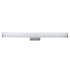 GloboStar® MABEL 60430 Μοντέρνο Φωτιστικό Τοίχου - Απλίκα Καθρέπτη Μπάνιου - Πίνακα LED 12W 1400lm 270° AC 220-240V IP44 Μ60 x Π10 x Υ5cm - Φυσικό Λευκό 4500K - Χρώμιο Νίκελ - 3 Χρόνια Εγγύηση - ledmania.gr
