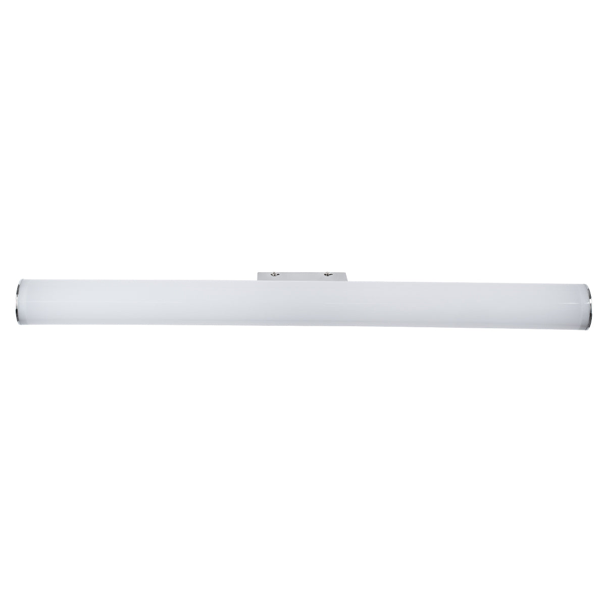 GloboStar® MABEL 60430 Μοντέρνο Φωτιστικό Τοίχου - Απλίκα Καθρέπτη Μπάνιου - Πίνακα LED 12W 1400lm 270° AC 220-240V IP44 Μ60 x Π10 x Υ5cm - Φυσικό Λευκό 4500K - Χρώμιο Νίκελ - 3 Χρόνια Εγγύηση - ledmania.gr