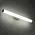 GloboStar® MABEL 60430 Μοντέρνο Φωτιστικό Τοίχου - Απλίκα Καθρέπτη Μπάνιου - Πίνακα LED 12W 1400lm 270° AC 220-240V IP44 Μ60 x Π10 x Υ5cm - Φυσικό Λευκό 4500K - Χρώμιο Νίκελ - 3 Χρόνια Εγγύηση - ledmania.gr