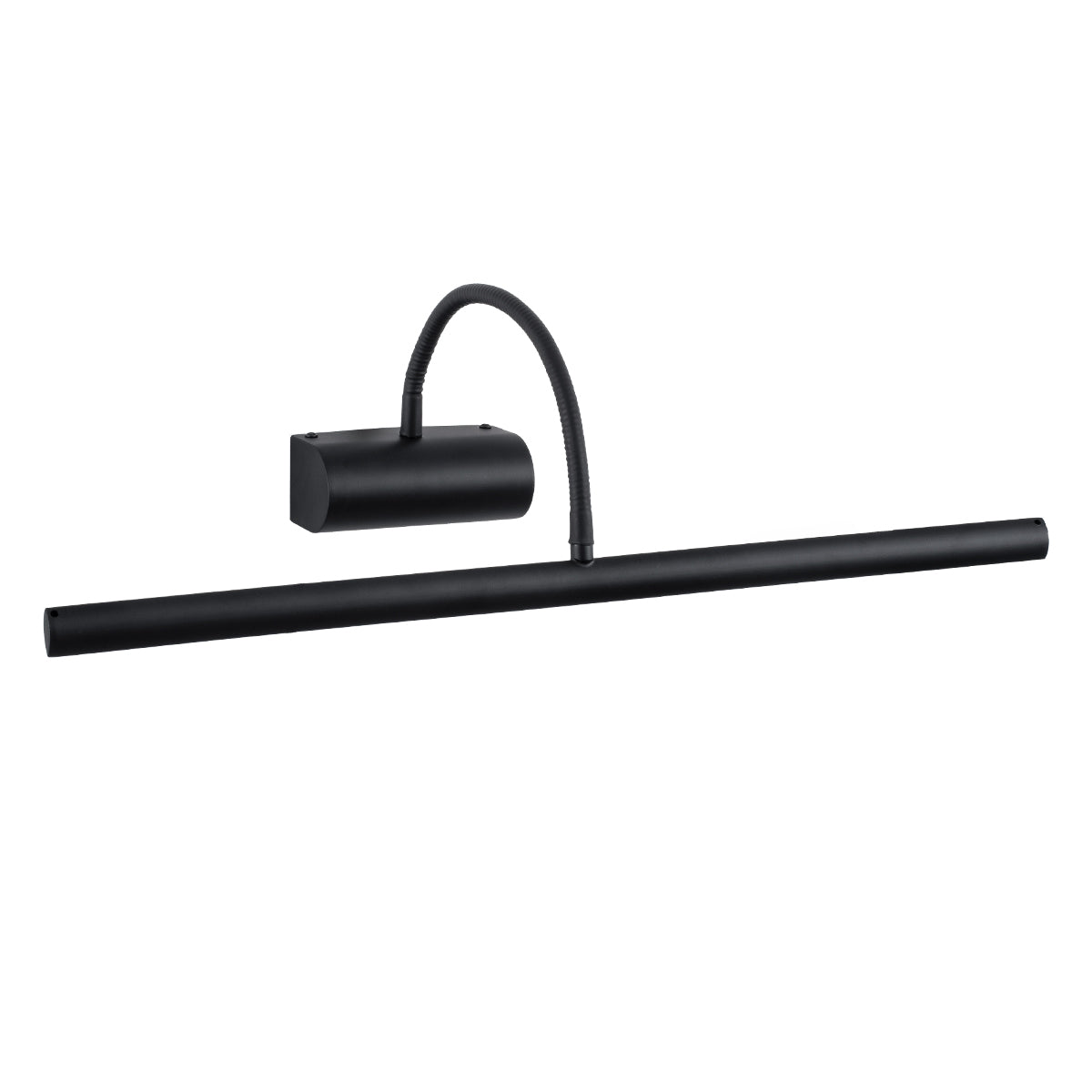 GloboStar® TROIS 60436 Μοντέρνο Φωτιστικό Τοίχου - Απλίκα Καθρέπτη Μπάνιου - Πίνακα LED 12W 1400lm 120° AC 220-240V IP44 Μ60 x Π24 x Υ18cm - Φυσικό Λευκό 4500K - Μαύρο - 3 Χρόνια Εγγύηση - ledmania.gr