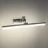 GLOBOSTAR® MARA 60447 Μοντέρνο Φωτιστικό Τοίχου - Απλίκα Καθρέπτη Μπάνιου LED 12W 1400lm 120° AC 220-240V IP20 Φυσικό Λευκό 4500K - Lumileds SMD Chip & TÜV SÜD Driver - Νίκελ Χρώμιο - Μ60 x Π15 x Υ13cm - 3 Χρόνια Εγγύηση