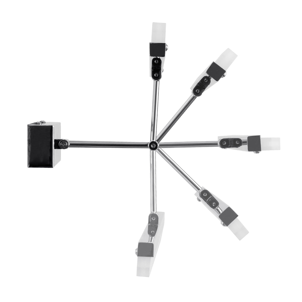 GLOBOSTAR® MARA 60447 Μοντέρνο Φωτιστικό Τοίχου - Απλίκα Καθρέπτη Μπάνιου LED 12W 1400lm 120° AC 220-240V IP20 Φυσικό Λευκό 4500K - Lumileds SMD Chip & TÜV SÜD Driver - Νίκελ Χρώμιο - Μ60 x Π15 x Υ13cm - 3 Χρόνια Εγγύηση