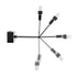GLOBOSTAR® MARA 60447 Μοντέρνο Φωτιστικό Τοίχου - Απλίκα Καθρέπτη Μπάνιου LED 12W 1400lm 120° AC 220-240V IP20 Φυσικό Λευκό 4500K - Lumileds SMD Chip & TÜV SÜD Driver - Νίκελ Χρώμιο - Μ60 x Π15 x Υ13cm - 3 Χρόνια Εγγύηση