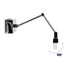 GLOBOSTAR® MARA 60447 Μοντέρνο Φωτιστικό Τοίχου - Απλίκα Καθρέπτη Μπάνιου LED 12W 1400lm 120° AC 220-240V IP20 Φυσικό Λευκό 4500K - Lumileds SMD Chip & TÜV SÜD Driver - Νίκελ Χρώμιο - Μ60 x Π15 x Υ13cm - 3 Χρόνια Εγγύηση