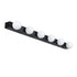 GLOBOSTAR® BELLA 60452 Μοντέρνο Φωτιστικό Τοίχου - Απλίκα Καθρέπτη Μπάνιου LED 18W 2052lm 300° AC 220-240V IP44 Φυσικό Λευκό 4500K - Bridgelux COB Chip & TÜV SÜD Driver - Μαύρο Ματ & Λευκό - Μ70 x Π11 x Υ6cm - 3 Χρόνια Εγγύηση - ledmania.gr