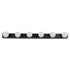 GLOBOSTAR® BELLA 60452 Μοντέρνο Φωτιστικό Τοίχου - Απλίκα Καθρέπτη Μπάνιου LED 18W 2052lm 300° AC 220-240V IP44 Φυσικό Λευκό 4500K - Bridgelux COB Chip & TÜV SÜD Driver - Μαύρο Ματ & Λευκό - Μ70 x Π11 x Υ6cm - 3 Χρόνια Εγγύηση - ledmania.gr