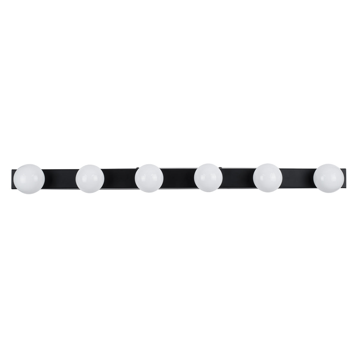 GLOBOSTAR® BELLA 60452 Μοντέρνο Φωτιστικό Τοίχου - Απλίκα Καθρέπτη Μπάνιου LED 18W 2052lm 300° AC 220-240V IP44 Φυσικό Λευκό 4500K - Bridgelux COB Chip & TÜV SÜD Driver - Μαύρο Ματ & Λευκό - Μ70 x Π11 x Υ6cm - 3 Χρόνια Εγγύηση - ledmania.gr
