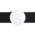 GLOBOSTAR® BELLA 60452 Μοντέρνο Φωτιστικό Τοίχου - Απλίκα Καθρέπτη Μπάνιου LED 18W 2052lm 300° AC 220-240V IP44 Φυσικό Λευκό 4500K - Bridgelux COB Chip & TÜV SÜD Driver - Μαύρο Ματ & Λευκό - Μ70 x Π11 x Υ6cm - 3 Χρόνια Εγγύηση - ledmania.gr