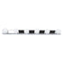 GLOBOSTAR® BELLA 60453 Μοντέρνο Φωτιστικό Τοίχου - Απλίκα Καθρέπτη Μπάνιου LED 18W 2052lm 300° AC 220-240V IP44 Φυσικό Λευκό 4500K - Bridgelux COB Chip & TÜV SÜD Driver - Ασημί & Λευκό - Μ70 x Π11 x Υ6cm - 3 Χρόνια Εγγύηση - ledmania.gr