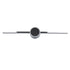 GLOBOSTAR® OPAL 60455 Μοντέρνο Φωτιστικό Τοίχου - Απλίκα Καθρέπτη Μπάνιου LED 14W 1600lm 180° AC 220-240V IP44 Φυσικό Λευκό 4500K - Lumileds SMD Chip & TÜV SÜD Driver - Νίκελ Χρώμιο - Μ60 x Π6 x Υ10cm - 3 Χρόνια Εγγύηση - ledmania.gr