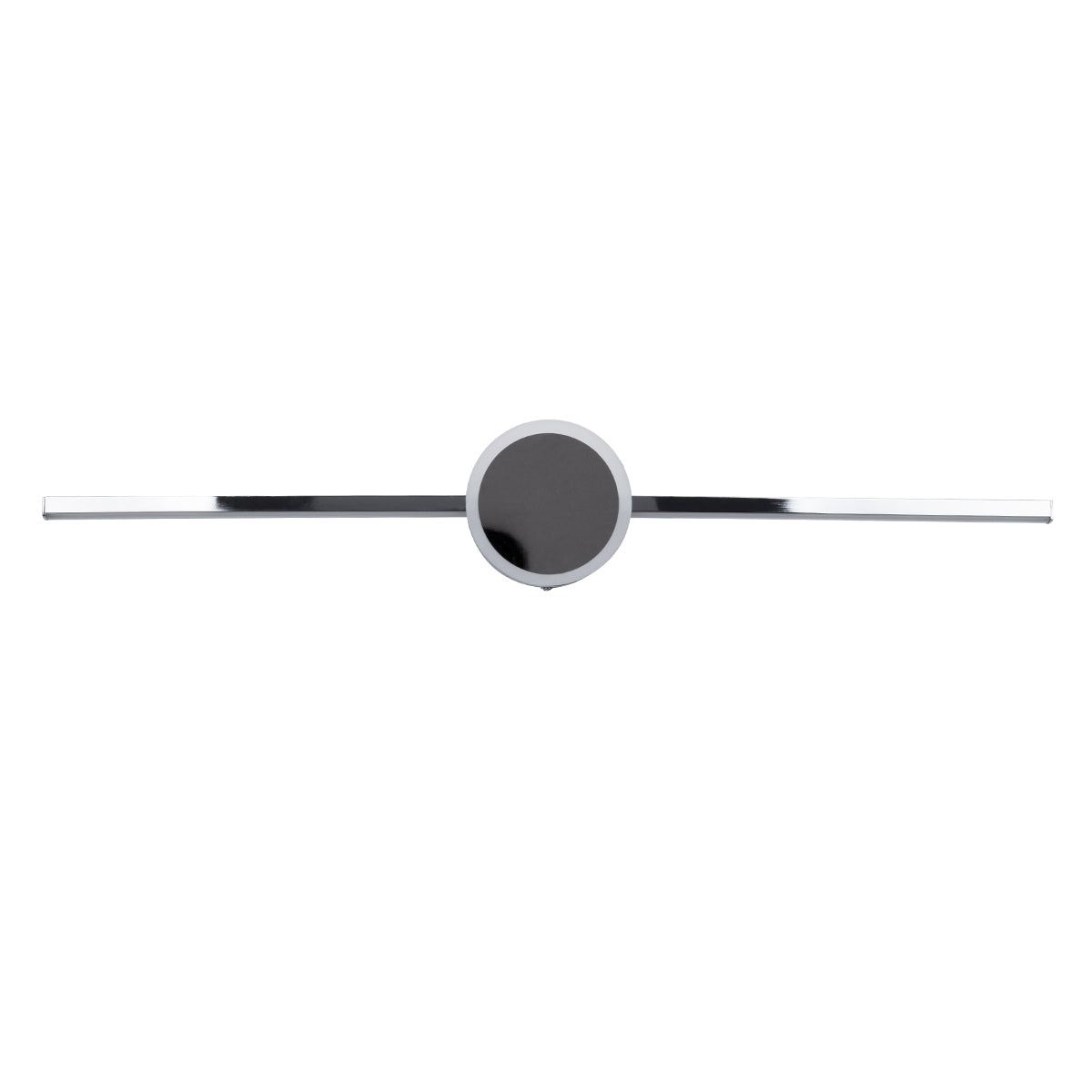 GLOBOSTAR® OPAL 60455 Μοντέρνο Φωτιστικό Τοίχου - Απλίκα Καθρέπτη Μπάνιου LED 14W 1600lm 180° AC 220-240V IP44 Φυσικό Λευκό 4500K - Lumileds SMD Chip & TÜV SÜD Driver - Νίκελ Χρώμιο - Μ60 x Π6 x Υ10cm - 3 Χρόνια Εγγύηση - ledmania.gr