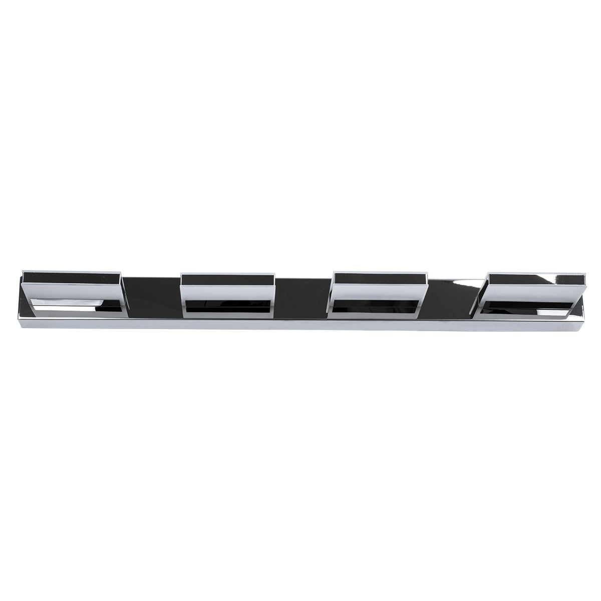 GLOBOSTAR® KARLA 60456 Μοντέρνο Φωτιστικό Τοίχου - Απλίκα Καθρέπτη Μπάνιου LED 14W 1600lm 180° AC 220-240V IP44 Φυσικό Λευκό 4500K - Lumileds SMD Chip & TÜV SÜD Driver - Νίκελ Χρώμιο - Μ60 x Π9 x Υ5cm - 3 Χρόνια Εγγύηση - ledmania.gr