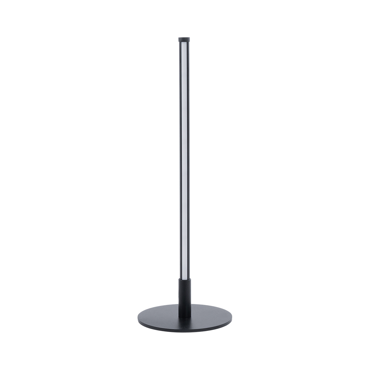 GloboStar® DALUMA 60467 Επιτραπέζιο Φωτιστικό LED CCT 8W 880lm 200° AC 220-240V - Εναλλαγή Φωτισμού μέσω On/Off All In One Ψυχρό 6000k+Φυσικό 4500k+Θερμό 2700k Μ15 x Π15 x Υ46cm - Mαύρο - 3 Χρόνια Εγγύηση - ledmania.gr