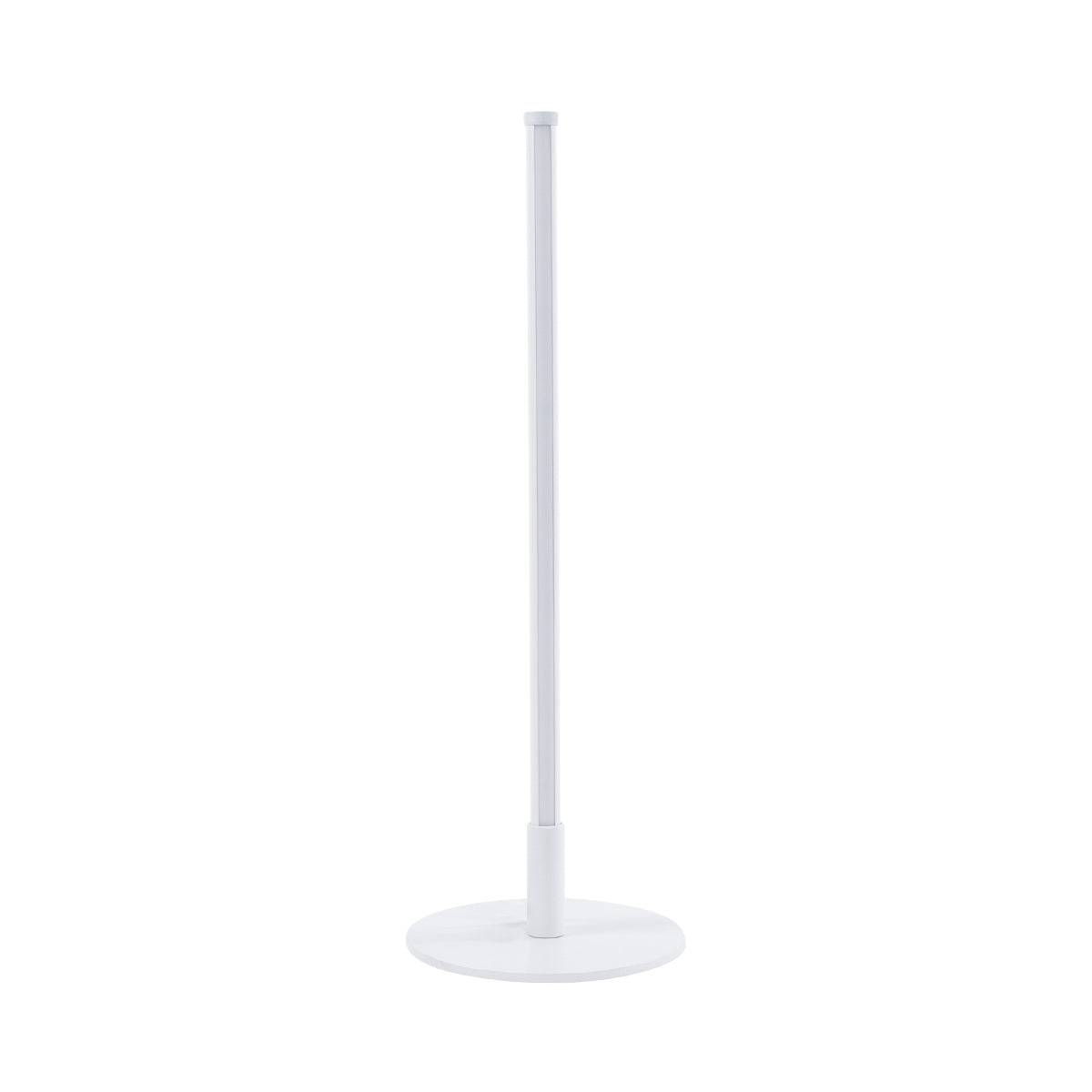 GloboStar® DALUMA 60468 Επιτραπέζιο Φωτιστικό LED CCT 8W 880lm 200° AC 220-240V - Εναλλαγή Φωτισμού μέσω On/Off All In One Ψυχρό 6000k+Φυσικό 4500k+Θερμό 2700k Μ15 x Π15 x Υ46cm - Λευκό - 3 Χρόνια Εγγύηση - ledmania.gr