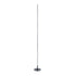 GloboStar® DALUMA 60470 Επιδαπέδιο Φωτιστικό LED CCT 24W 2640lm 200° AC 220-240V - Εναλλαγή Φωτισμού μέσω On/Off All In One Ψυχρό 6000k+Φυσικό 4500k+Θερμό 2700k Μ18 x Π18 x Υ160cm - Μαύρο - 3 Χρόνια Εγγύηση - ledmania.gr