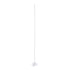 GloboStar® DALUMA 60471 Επιδαπέδιο Φωτιστικό LED CCT 24W 2640lm 200° AC 220-240V - Εναλλαγή Φωτισμού μέσω On/Off All In One Ψυχρό 6000k+Φυσικό 4500k+Θερμό 2700k Μ18 x Π18 x Υ160cm - Λευκό - 3 Χρόνια Εγγύηση - ledmania.gr