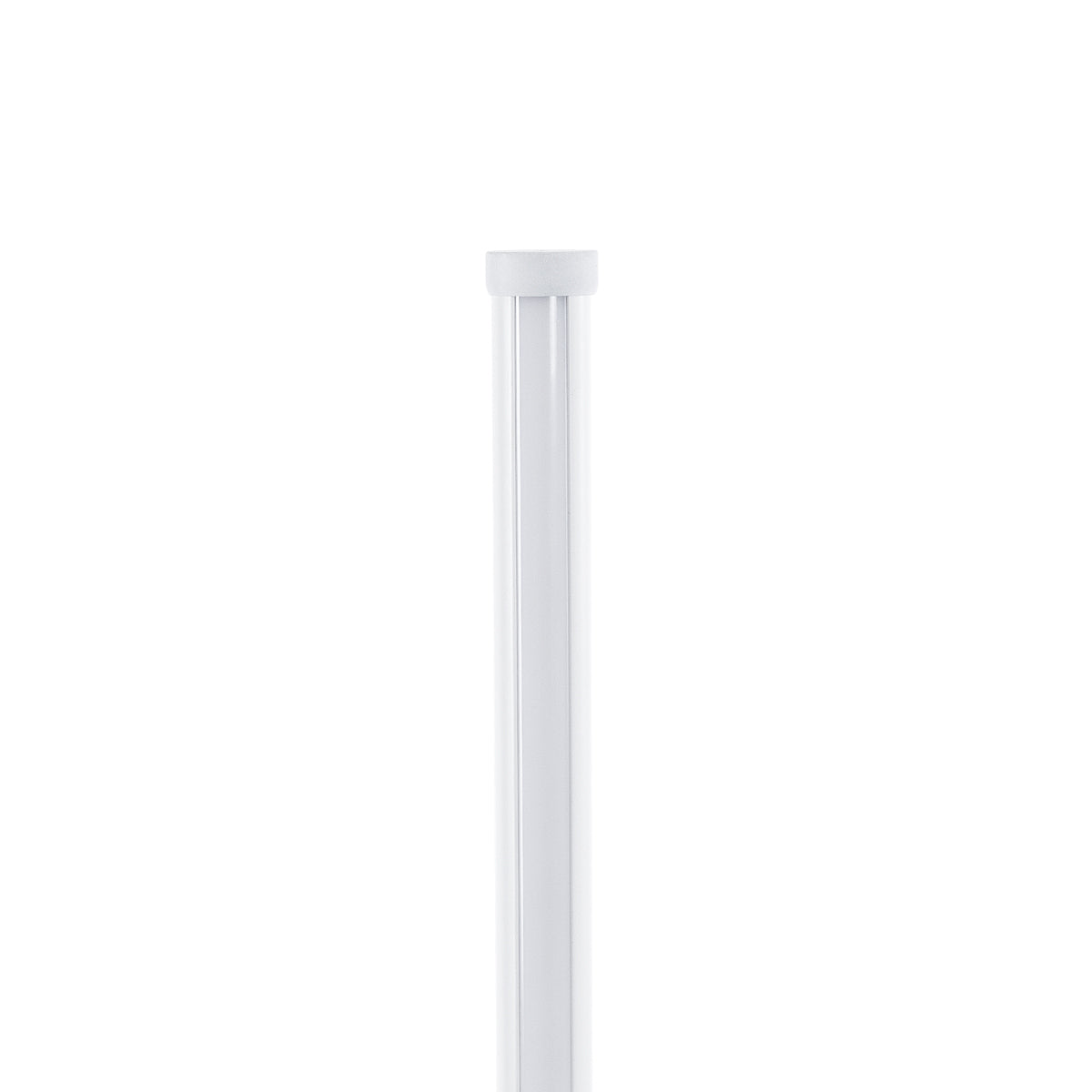 GloboStar® DALUMA 60471 Επιδαπέδιο Φωτιστικό LED CCT 24W 2640lm 200° AC 220-240V - Εναλλαγή Φωτισμού μέσω On/Off All In One Ψυχρό 6000k+Φυσικό 4500k+Θερμό 2700k Μ18 x Π18 x Υ160cm - Λευκό - 3 Χρόνια Εγγύηση - ledmania.gr
