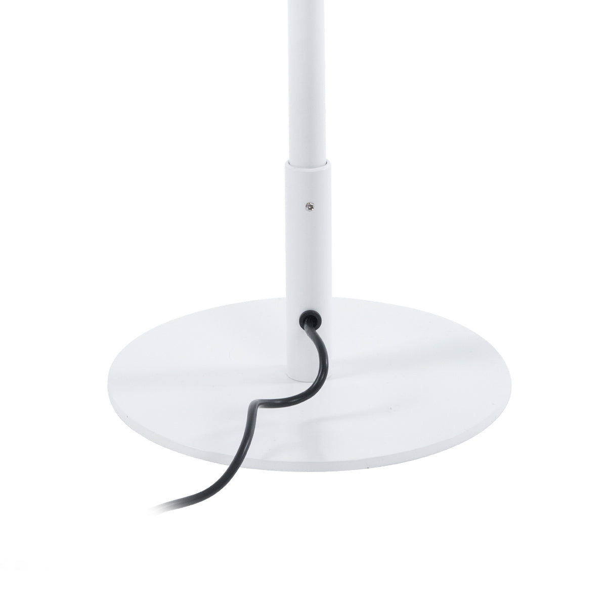 GloboStar® DALUMA 60471 Επιδαπέδιο Φωτιστικό LED CCT 24W 2640lm 200° AC 220-240V - Εναλλαγή Φωτισμού μέσω On/Off All In One Ψυχρό 6000k+Φυσικό 4500k+Θερμό 2700k Μ18 x Π18 x Υ160cm - Λευκό - 3 Χρόνια Εγγύηση - ledmania.gr