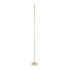 GloboStar® DALUMA 60472 Επιδαπέδιο Φωτιστικό LED CCT 24W 2640lm 200° AC 220-240V - Εναλλαγή Φωτισμού μέσω On/Off All In One Ψυχρό 6000k+Φυσικό 4500k+Θερμό 2700k Μ18 x Π18 x Υ160cm - Χρυσό - 3 Χρόνια Εγγύηση - ledmania.gr