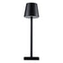 GloboStar® NEGA 60473 Μοντέρνο Επιτραπέζιο Φωτιστικό Πορτατίφ LED 2.2W 154lm 360° DC 5V Επαναφορτιζόμενο με Μπαταρία Li-ion 4000mAh - Διακόπτη Αφής - Θερμό Λευκό 2700K - Dimmable - D10 x H39cm - Μαύρο - 2 Years Warranty - ledmania.gr