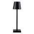 GloboStar® NEGA 60473 Μοντέρνο Επιτραπέζιο Φωτιστικό Πορτατίφ LED 2.2W 154lm 360° DC 5V Επαναφορτιζόμενο με Μπαταρία Li-ion 4000mAh - Διακόπτη Αφής - Θερμό Λευκό 2700K - Dimmable - D10 x H39cm - Μαύρο - 2 Years Warranty - ledmania.gr