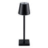 GloboStar® NEGA 60473 Μοντέρνο Επιτραπέζιο Φωτιστικό Πορτατίφ LED 2.2W 154lm 360° DC 5V Επαναφορτιζόμενο με Μπαταρία Li-ion 4000mAh - Διακόπτη Αφής - Θερμό Λευκό 2700K - Dimmable - D10 x H39cm - Μαύρο - 2 Years Warranty - ledmania.gr