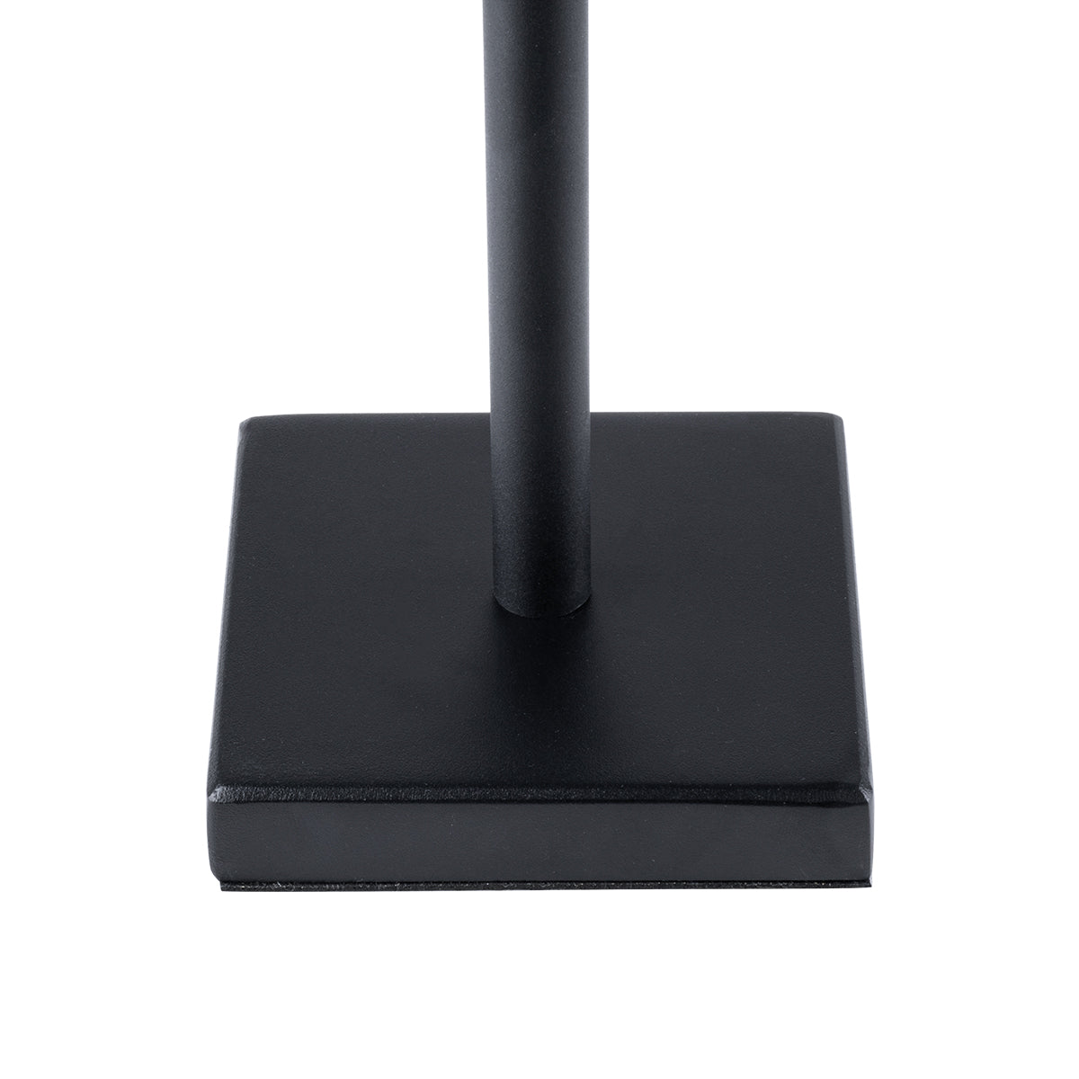 GloboStar® NEGA 60473 Μοντέρνο Επιτραπέζιο Φωτιστικό Πορτατίφ LED 2.2W 154lm 360° DC 5V Επαναφορτιζόμενο με Μπαταρία Li-ion 4000mAh - Διακόπτη Αφής - Θερμό Λευκό 2700K - Dimmable - D10 x H39cm - Μαύρο - 2 Years Warranty - ledmania.gr