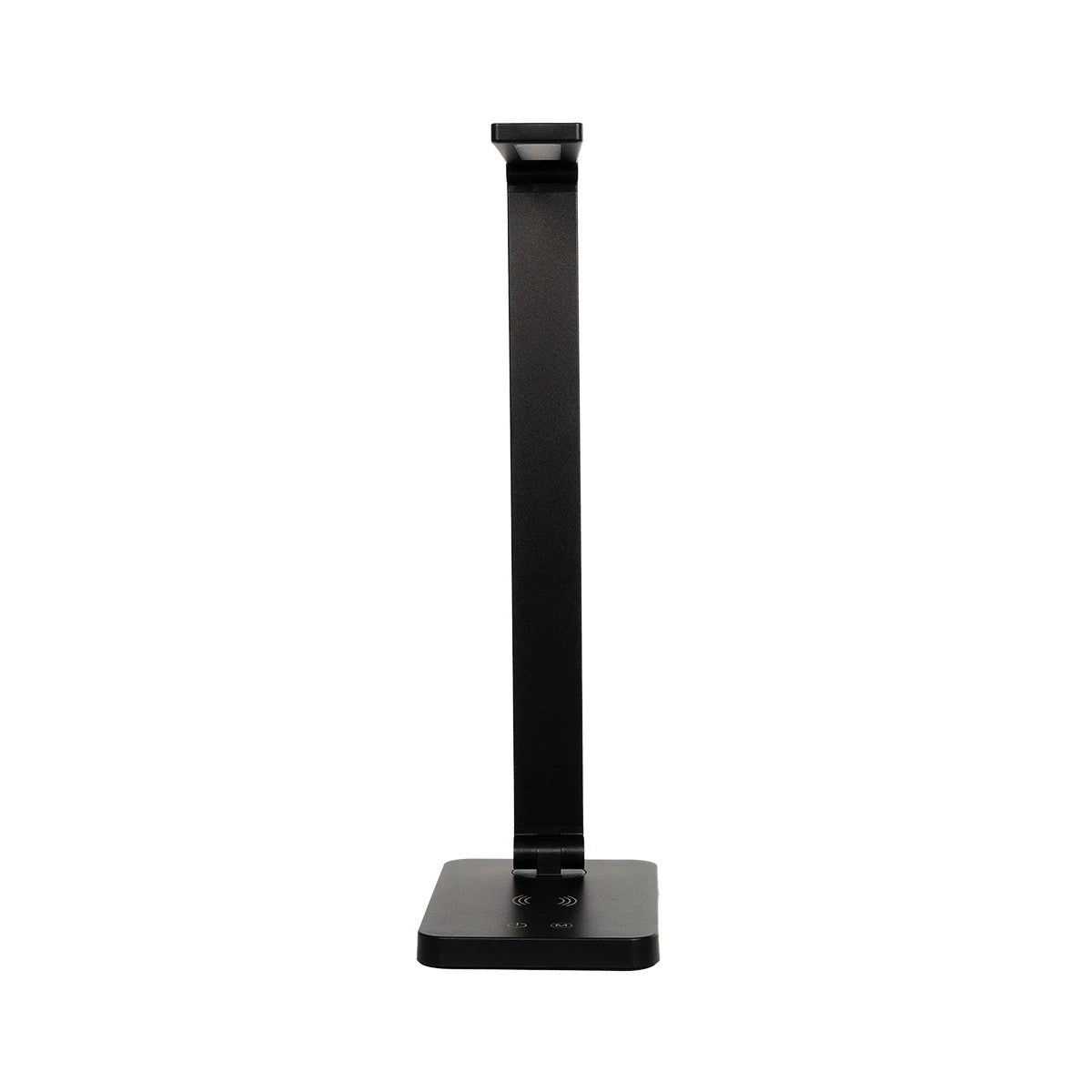 GLOBOSTAR® TEBLA 60482 Μοντέρνο Επιτραπέζιο Φωτιστικό Γραφείου με Ασύρματη Φόρτιση 5W 1A LED 5W 500lm 120° AC 220-240V IP20 Ρυθμιζόμενο Λευκό CCT με Αφή 2700K/4500K/6000K Dimmable - Bridgelux SMD Chip - Μαύρο - Μ11 x Π31 x Υ52cm - 2 Χρόνια Εγγύηση - ledmania.gr