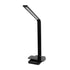 GLOBOSTAR® TEBLA 60482 Μοντέρνο Επιτραπέζιο Φωτιστικό Γραφείου με Ασύρματη Φόρτιση 5W 1A LED 5W 500lm 120° AC 220-240V IP20 Ρυθμιζόμενο Λευκό CCT με Αφή 2700K/4500K/6000K Dimmable - Bridgelux SMD Chip - Μαύρο - Μ11 x Π31 x Υ52cm - 2 Χρόνια Εγγύηση - ledmania.gr