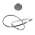 GLOBOSTAR® DEXTER 60498 Μοντέρνο Κρεμαστό Φωτιστικό Οροφής LED 72W 8064lm 300° AC 220-240V IP20 Ρυθμιζόμενο Λευκό CCT με Χειριστήριο από 2700K έως 6000K Dimmable - Lumileds SMD Chip - Νίκελ Βούρτσας - Μ56 x Π56 x Υ14cm - 3 Χρόνια Εγγύηση