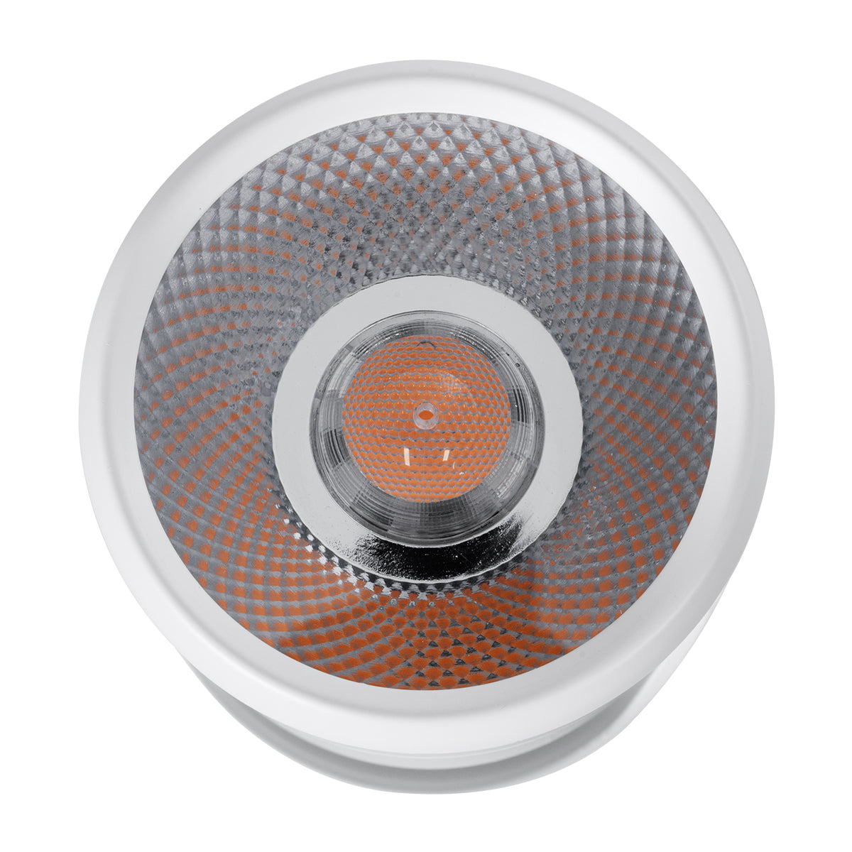 GLOBOSTAR® DETRONIC 60502 Κινούμενο Downlight Σποτ LED 10W 1250lm 24° AC 220-240V IP20 Θερμό Λευκό 2700K - Bridgelux COB Chip & TÜV SÜD Driver - Λευκό Ματ - Μ9 x Π9 x Υ16cm - 5 Χρόνια Εγγύηση - ledmania.gr