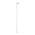 GloboStar® GARDENIA 60509 Φωτιστικό Κήπου - Πάρκου - Πλατείας - Κολωνάκι Αρχιτεκτονικού Φωτισμού Εξωτερικού Χώρου LED 7W 700lm 60° AC220-240V Αδιάβροχο IP65 - Σώμα Αλουμινίου & Tempered Glass - Μ15 x Π18 x Υ180cm - Θερμό Λευκό 2700K - Λευκό - Bridgelux... - ledmania.gr