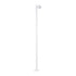 GloboStar® GARDENIA 60509 Φωτιστικό Κήπου - Πάρκου - Πλατείας - Κολωνάκι Αρχιτεκτονικού Φωτισμού Εξωτερικού Χώρου LED 7W 700lm 60° AC220-240V Αδιάβροχο IP65 - Σώμα Αλουμινίου & Tempered Glass - Μ15 x Π18 x Υ180cm - Θερμό Λευκό 2700K - Λευκό - Bridgelux... - ledmania.gr
