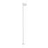 GloboStar® GARDENIA 60509 Φωτιστικό Κήπου - Πάρκου - Πλατείας - Κολωνάκι Αρχιτεκτονικού Φωτισμού Εξωτερικού Χώρου LED 7W 700lm 60° AC220-240V Αδιάβροχο IP65 - Σώμα Αλουμινίου & Tempered Glass - Μ15 x Π18 x Υ180cm - Θερμό Λευκό 2700K - Λευκό - Bridgelux... - ledmania.gr