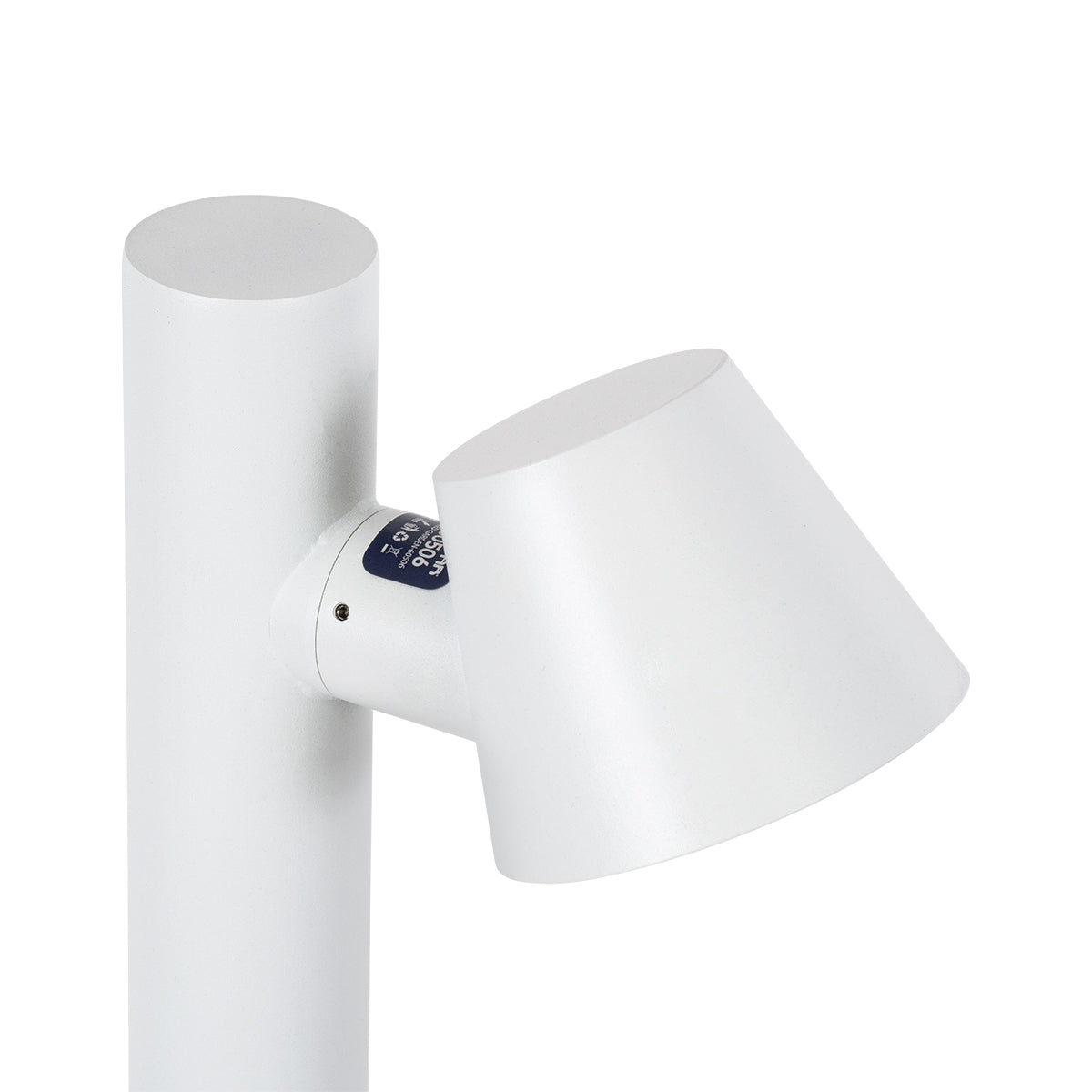GloboStar® GARDENIA 60509 Φωτιστικό Κήπου - Πάρκου - Πλατείας - Κολωνάκι Αρχιτεκτονικού Φωτισμού Εξωτερικού Χώρου LED 7W 700lm 60° AC220-240V Αδιάβροχο IP65 - Σώμα Αλουμινίου & Tempered Glass - Μ15 x Π18 x Υ180cm - Θερμό Λευκό 2700K - Λευκό - Bridgelux... - ledmania.gr