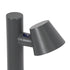 GloboStar® GARDENIA 60510 Φωτιστικό Κήπου - Πάρκου - Πλατείας - Κολωνάκι Αρχιτεκτονικού Φωτισμού Εξωτερικού Χώρου LED 7W 700lm 60° AC220-240V Αδιάβροχο IP65 - Σώμα Αλουμινίου & Tempered Glass - Μ15 x Π18 x Υ180cm - Θερμό Λευκό 2700K - Γκρι Ανθρακί - Br... - ledmania.gr