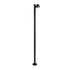 GloboStar® GARDENIA 60511 Φωτιστικό Κήπου - Πάρκου - Πλατείας - Κολωνάκι Αρχιτεκτονικού Φωτισμού Εξωτερικού Χώρου LED 7W 700lm 60° AC220-240V Αδιάβροχο IP65 - Σώμα Αλουμινίου & Tempered Glass - Μ15 x Π18 x Υ180cm - Θερμό Λευκό 2700K - Μαύρο - Bridgelux... - ledmania.gr
