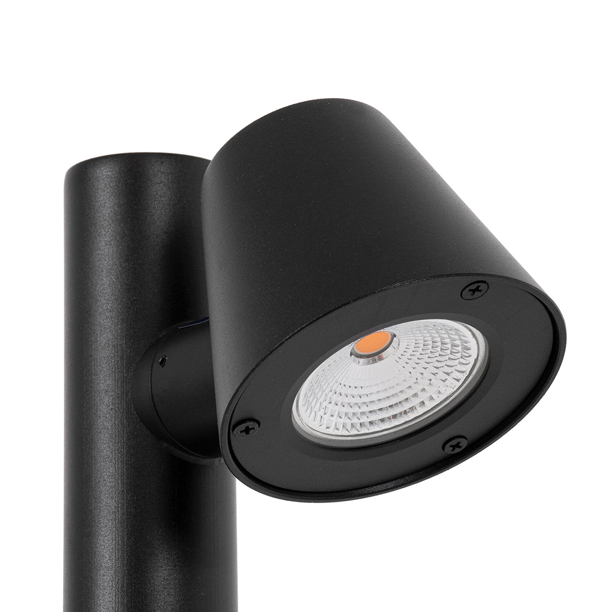 GloboStar® GARDENIA 60511 Φωτιστικό Κήπου - Πάρκου - Πλατείας - Κολωνάκι Αρχιτεκτονικού Φωτισμού Εξωτερικού Χώρου LED 7W 700lm 60° AC220-240V Αδιάβροχο IP65 - Σώμα Αλουμινίου & Tempered Glass - Μ15 x Π18 x Υ180cm - Θερμό Λευκό 2700K - Μαύρο - Bridgelux... - ledmania.gr