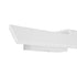 GloboStar® MIRROR 60512 Φωτιστικό Τοίχου - Απλίκα LED 12W 1440lm 120° AC 85-265V IP54 Φυσικό Λευκό 4500K Λευκό Μέταλλο - Μ42 x Π5 x Υ15cm - 2 Xρόνια Εγγύηση - ledmania.gr