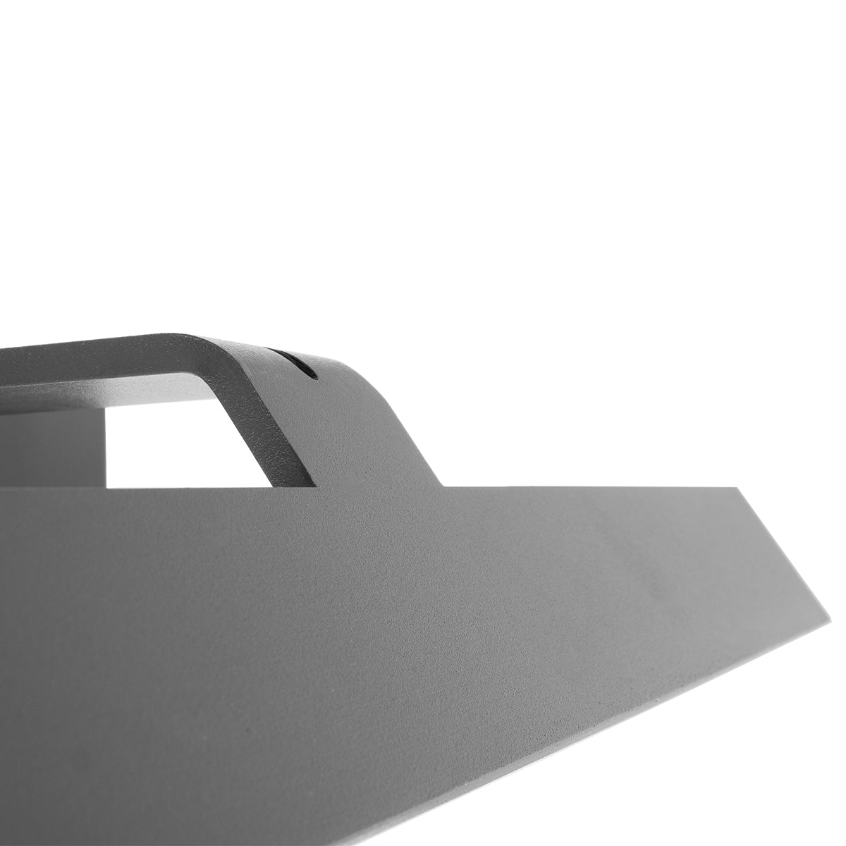 GloboStar® MIRROR 60513 Φωτιστικό Τοίχου - Απλίκα LED 12W 1440lm 120° AC 85-265V IP54 Φυσικό Λευκό 4500K Γκρι Μέταλλο - Μ42 x Π5 x Υ15cm - 2 Xρόνια Εγγύηση - ledmania.gr