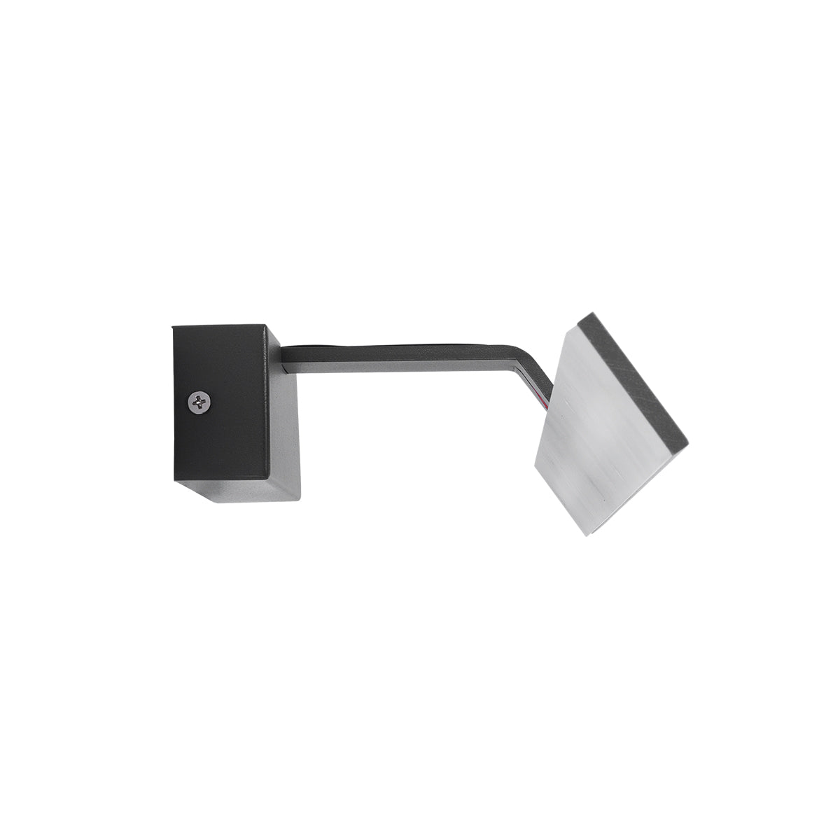 GloboStar® MIRROR 60516 Φωτιστικό Τοίχου - Απλίκα LED 14W 1680lm 120° AC 85-265V IP54 Φυσικό Λευκό 4500K Γκρι Μέταλλο - Μ58 x Π15 x Υ6cm - 2 Xρόνια Εγγύηση - ledmania.gr