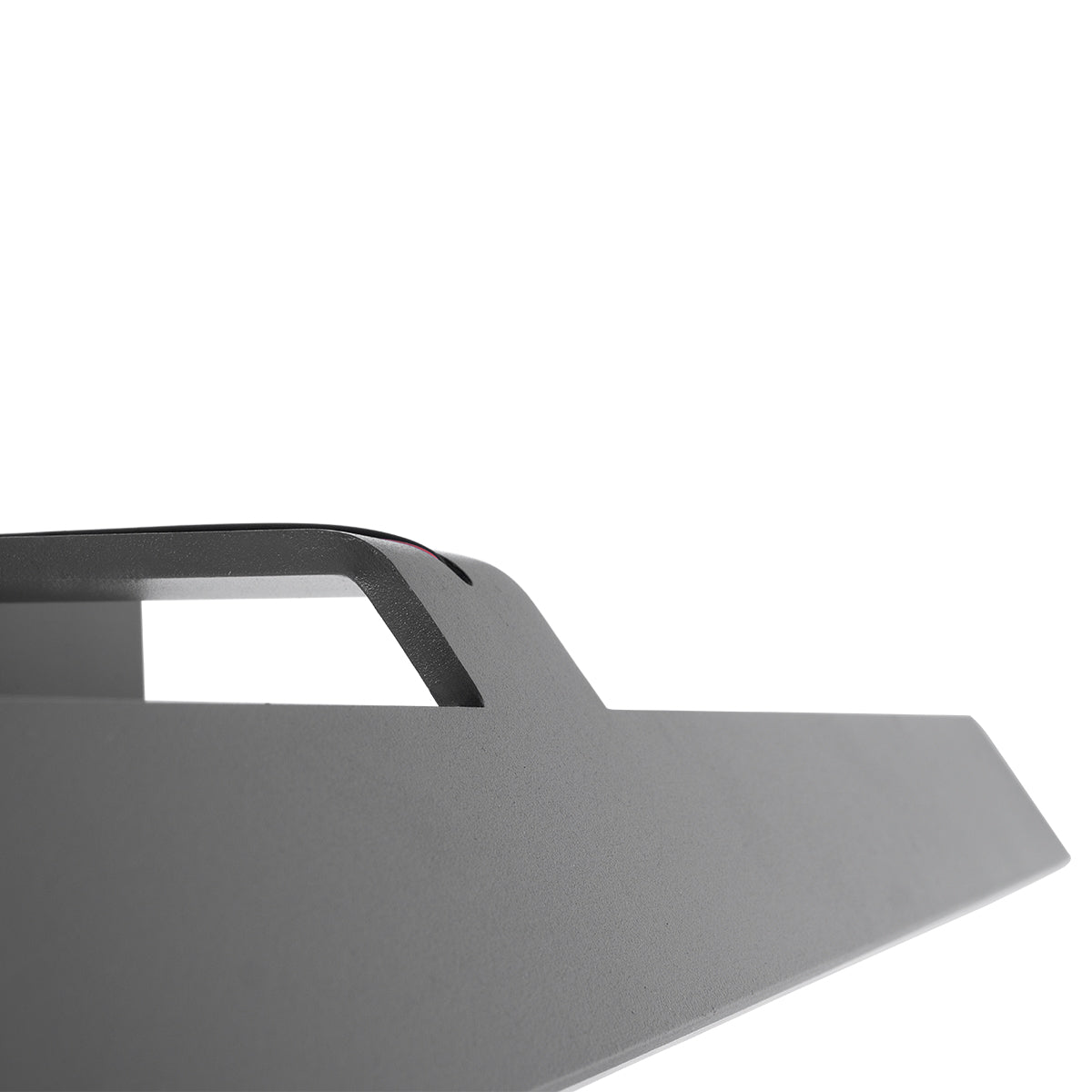 GloboStar® MIRROR 60516 Φωτιστικό Τοίχου - Απλίκα LED 14W 1680lm 120° AC 85-265V IP54 Φυσικό Λευκό 4500K Γκρι Μέταλλο - Μ58 x Π15 x Υ6cm - 2 Xρόνια Εγγύηση - ledmania.gr