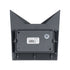 GLOBOSTAR® STEALTH 60519 Μοντέρνο Φωτιστικό Τοίχου - Απλίκα LED 10W 1000lm 60° AC 220-240V Αδιάβροχο IP65 Θερμό Λευκό 2700K - Bridgelux COB Chip & TÜV SÜD Driver - Γκρι Ανθρακί Ματ - Μ17 x Π7.5 x Υ17cm - 5 Χρόνια Εγγύηση