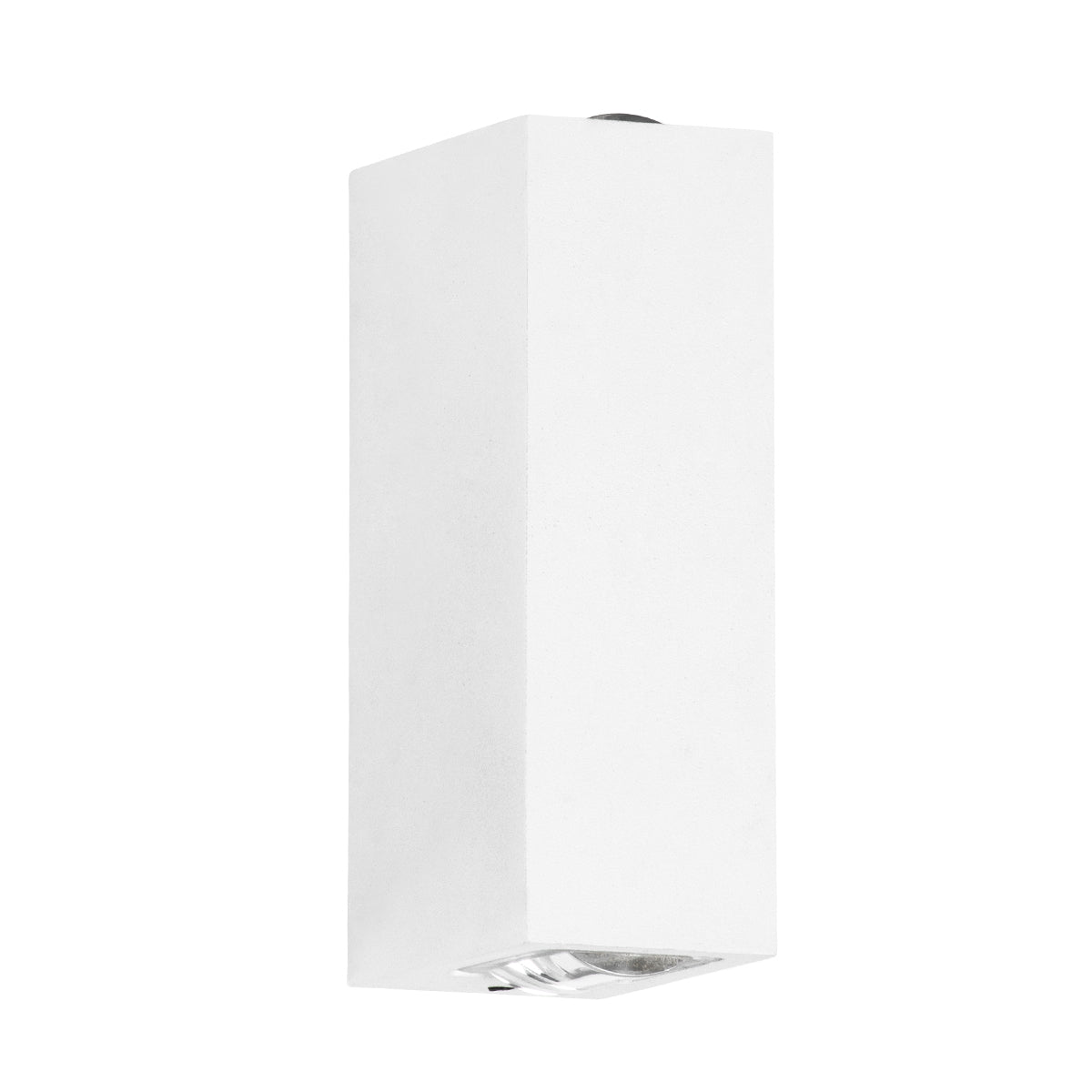GLOBOSTAR® LINOR 60527 Μοντέρνο Φωτιστικό Τοίχου - Απλίκα LED 10W 1000lm 10° AC 220-240V Αδιάβροχο IP65 Θερμό Λευκό 2700K - Bridgelux COB Chip & TÜV SÜD Driver - Λευκό Ματ - Μ12.5 x Π6 x Υ4cm - 5 Χρόνια Εγγύηση - ledmania.gr